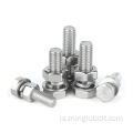 stainless steel A2 A4 bolt nut fastener